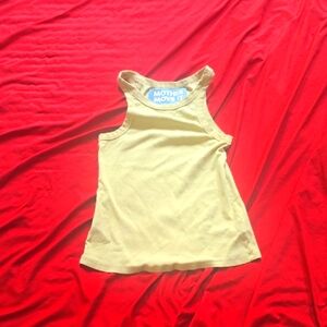 MOTHER Bright Yellow Tank Top